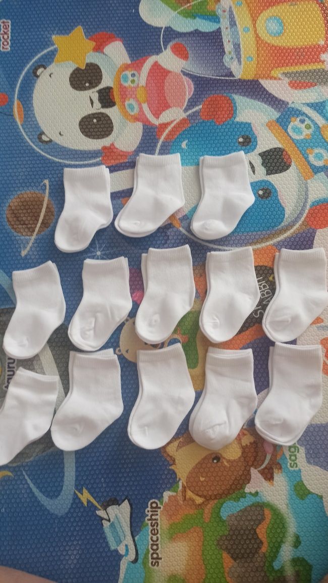Детские белые носочки