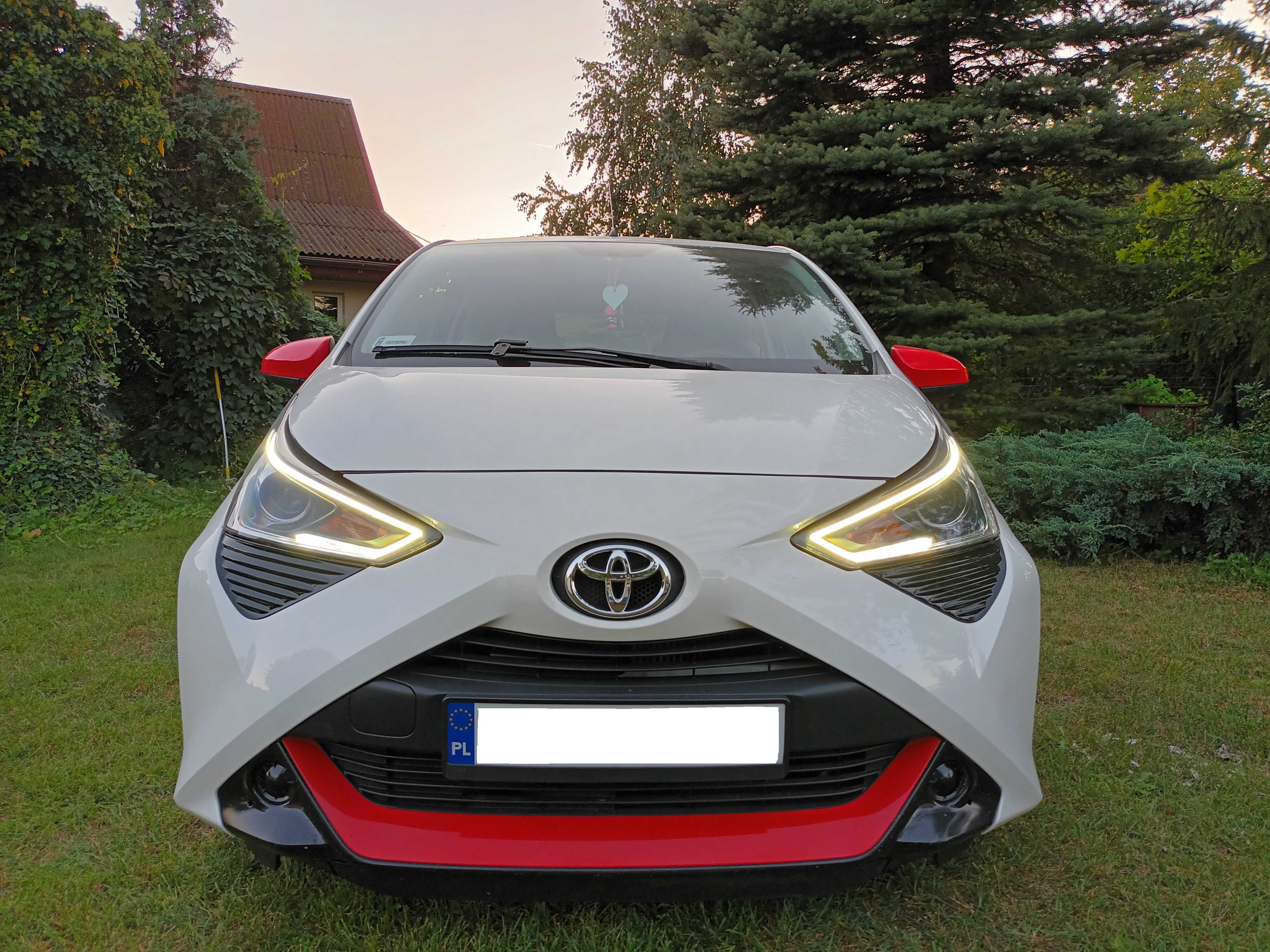 Toyota Aygo II 2019 r. Przebieg symboliczny 48 tyś. km. Lider Niezawo