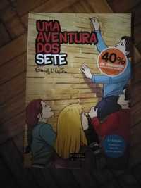 Livro "Uma aventura dos sete"