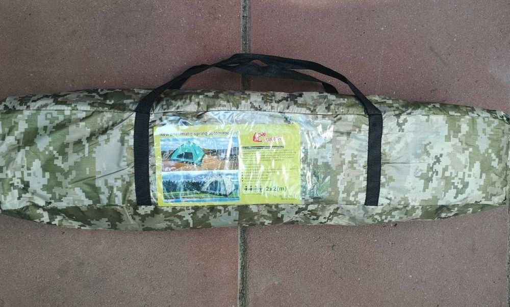 Туристичний намет автоматичний військовий піксель палатка туристическа