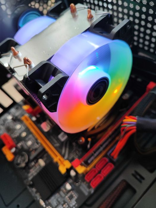 Комплект Материнская Плата Х79 + CPU 10 ядер + ОЗУ 16 гб+ Охлад RGB