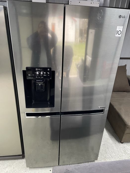 Lodówka side by side LG kostkarka zimna woda. Mozliwy dowoz
