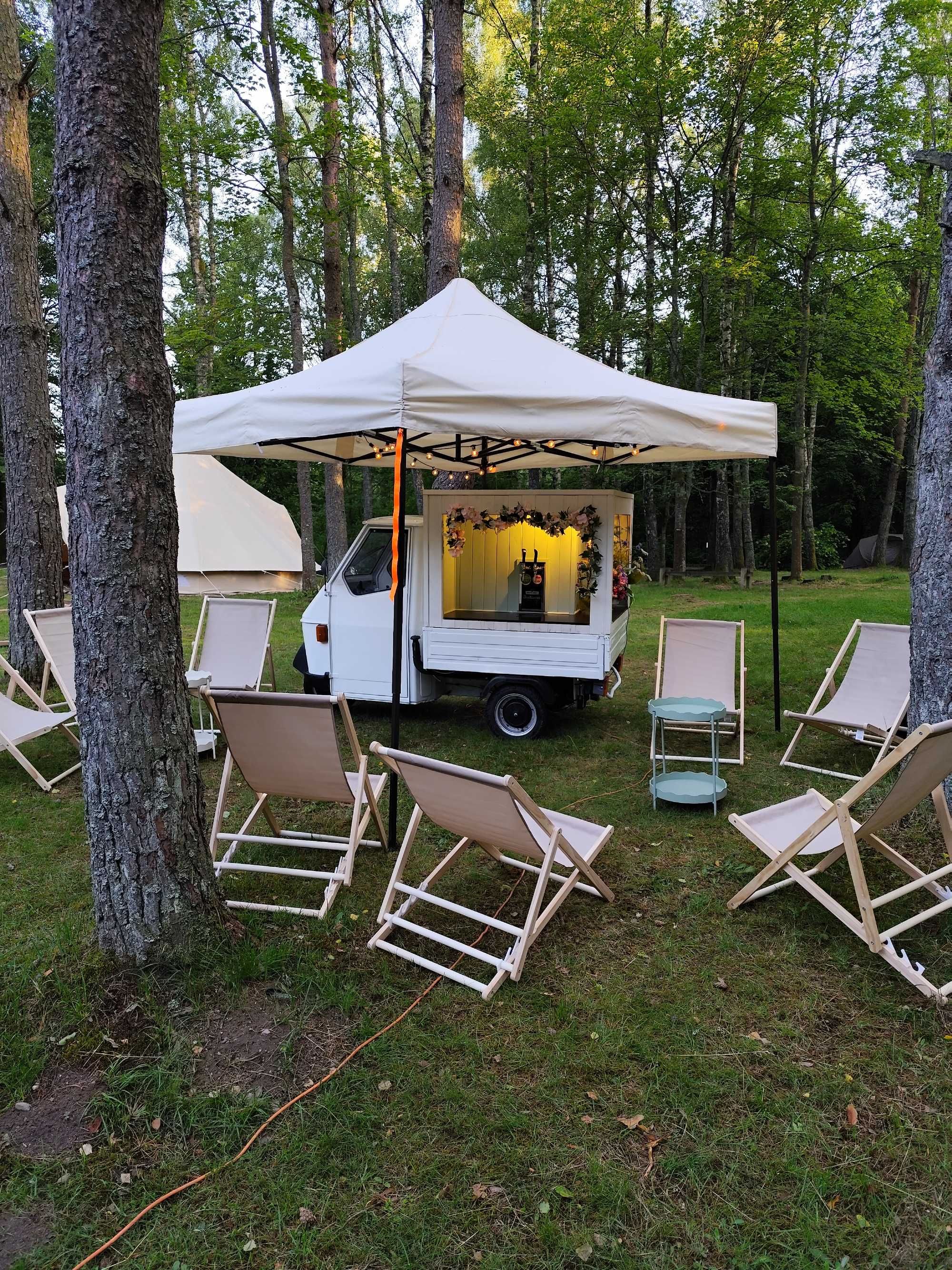 Prosecco van. Piaggio Ape 50