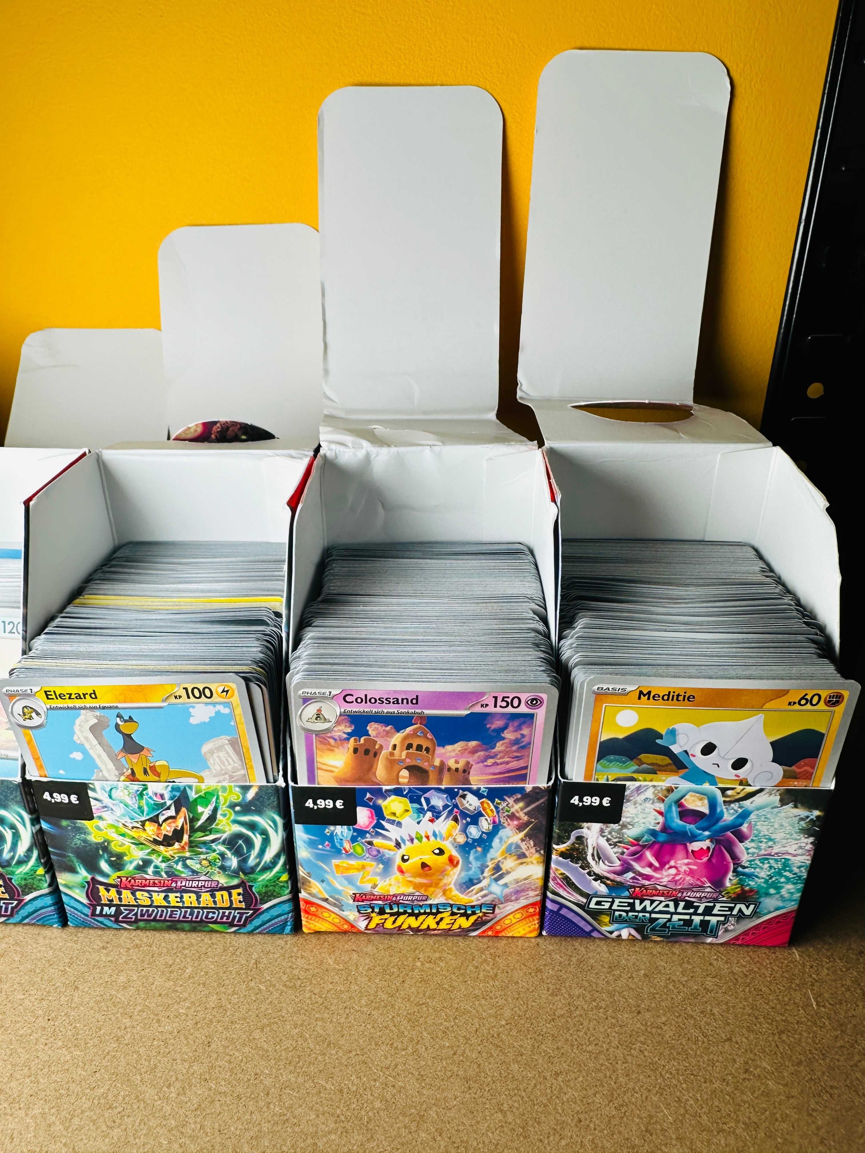Bulk Pokemon TCG - 1500 sztuk - karty NIEMIECKIE - Oryginalne - Zestaw