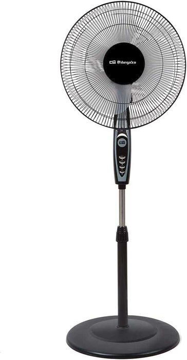 Ventoinha de pé, 50 W, preta ou branca