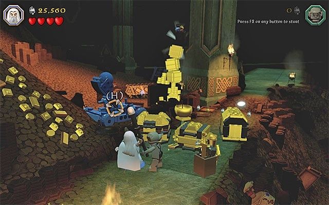 Гра LEGO The Hobbit охоплює перші два фільми трилогії «Хоббіт» Пітера