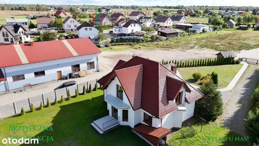 Dom jednorodzinny z halą produkcyjno-usługową