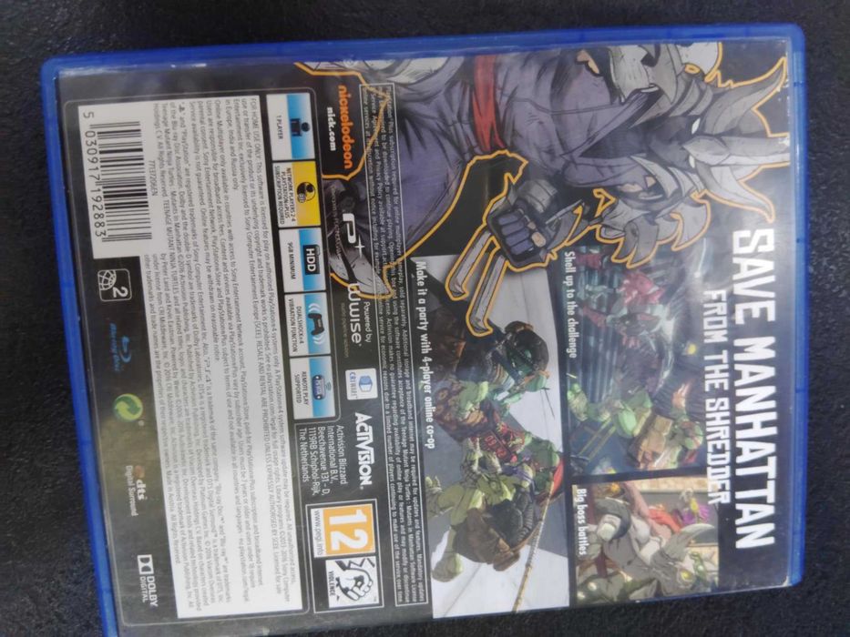 Teenage Mutant Ninja Turtles: Mutants in Manhattan PS4