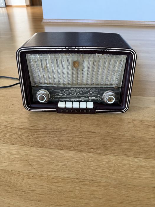 Radio lampowe Philips BX253U/89 - lata 50