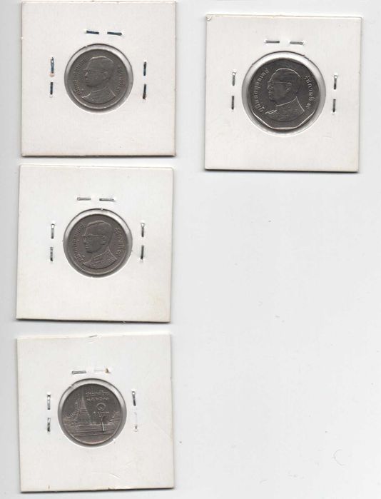 Moedas Tailândia