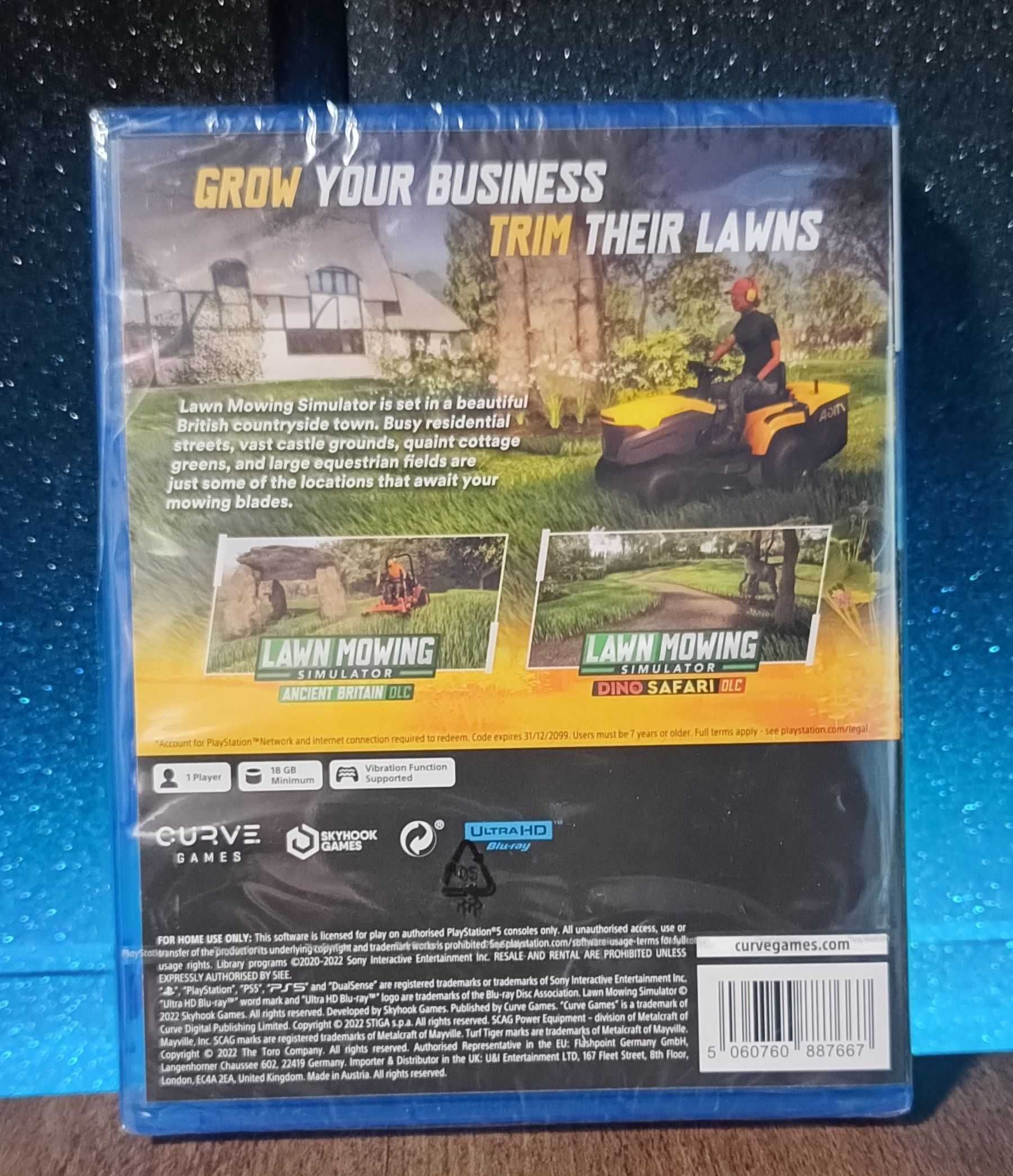 Lawn Mowing Simulator Landmark Edition PS5 - symulator koszenia trawy