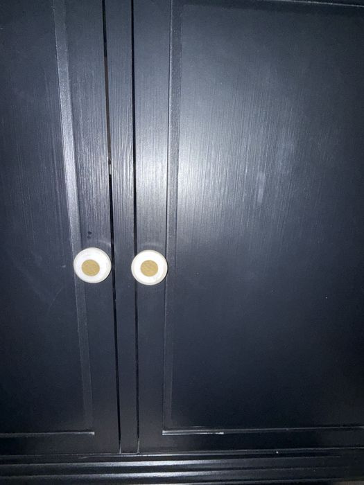 Aparador 4 portas preto