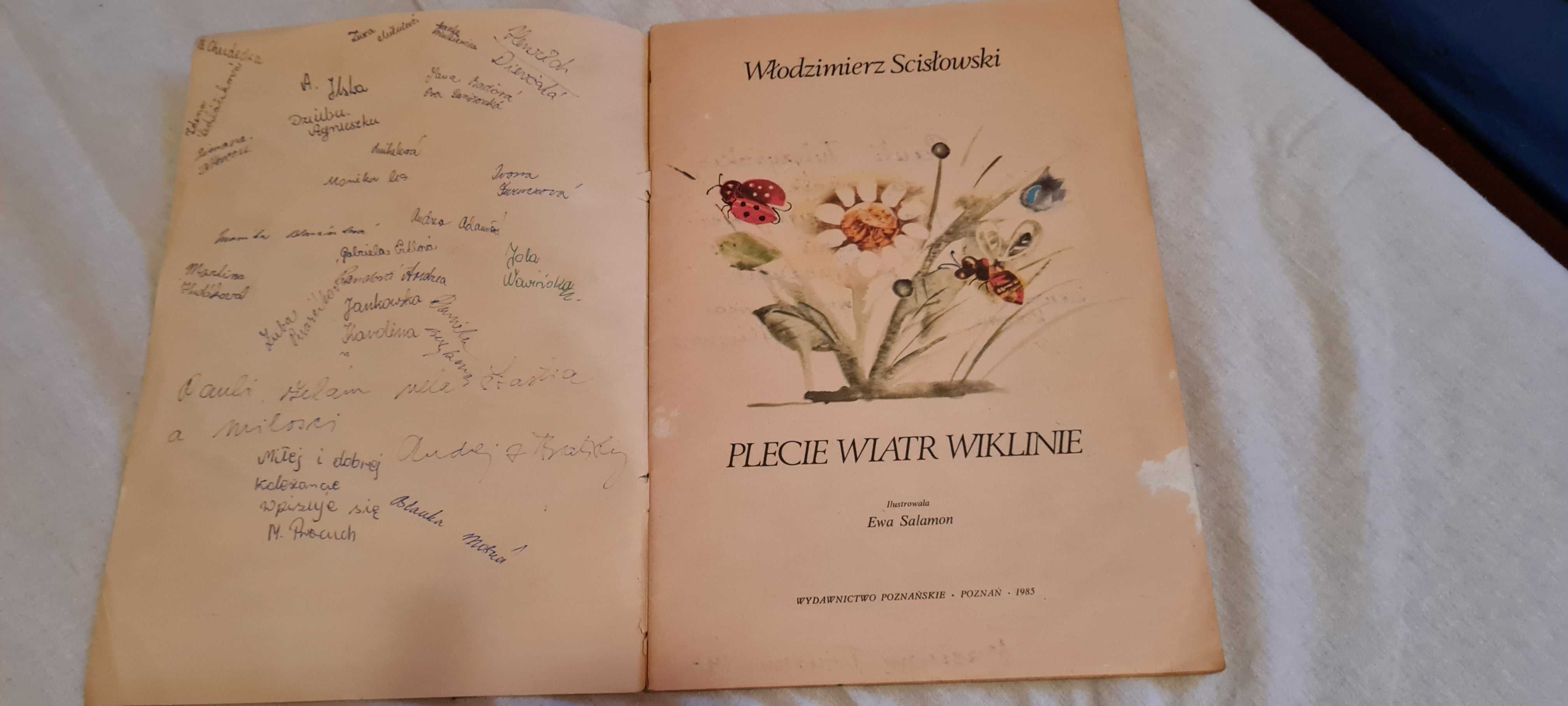 Bajki - przepięka ilustracja 1985r PRL