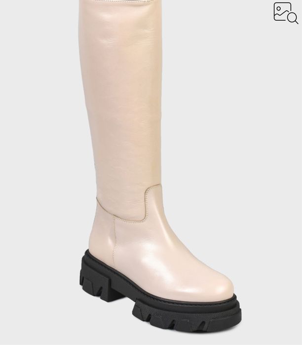 Стильні, трендові чоботи труби plt