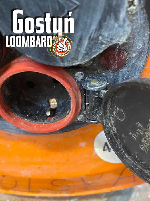 Od Lombard Gostyń Przedłużacz Bębnowy BUDOWLANY 3-gniazda 40m IP44