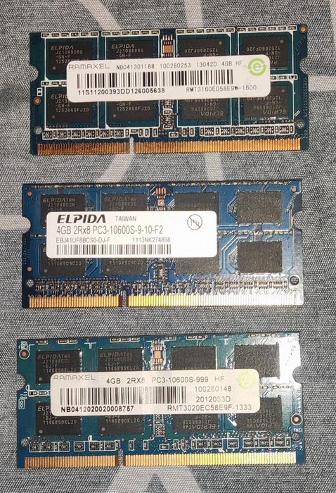Оперативна пам'ять Ddr3 для ноутбука