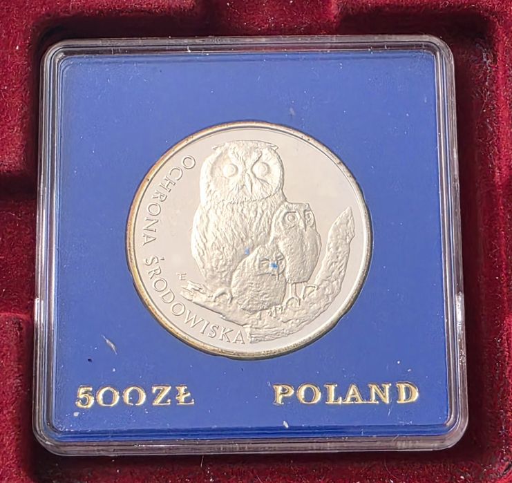 Monety PRL Ochrona środowiska