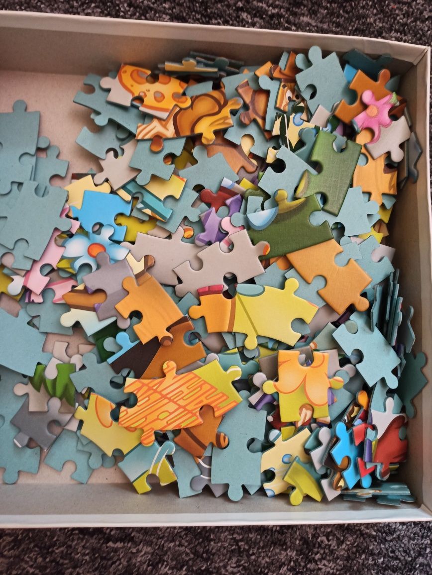 Puzzle Scooby-Doo okrągłe