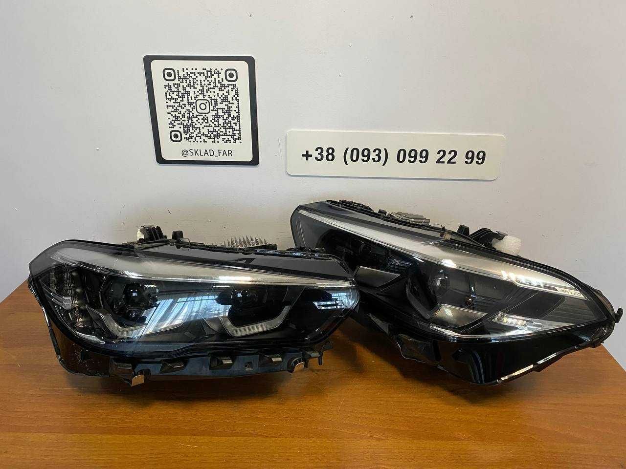 BMW X5 X6 G05 G06 full led г05 г06 Фары фары оптика  usa оригинал бу