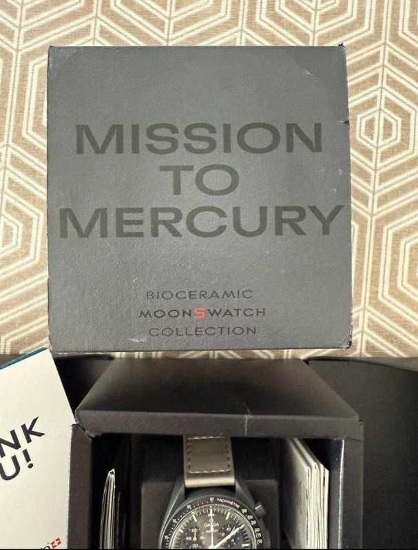 Ekskluzywny MoonSwatch: Omega x Swatch Mercury SO33A100