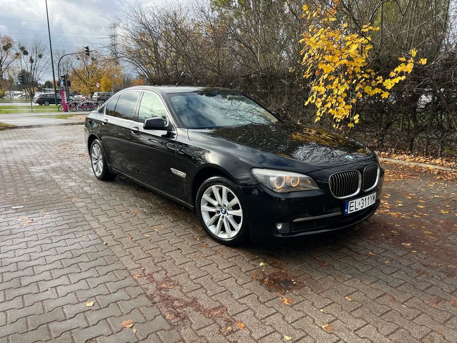 BMW Seria 7 BMW 7 F01 750i head-up, xenon, auto krajowe, Łódź