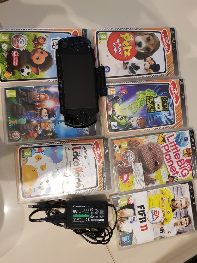 Sony PSP z kamerą.