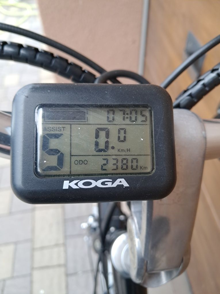 ЕлектроВелосипед з новою батареею 36Вт 11Ам на системі pass KOGA.
