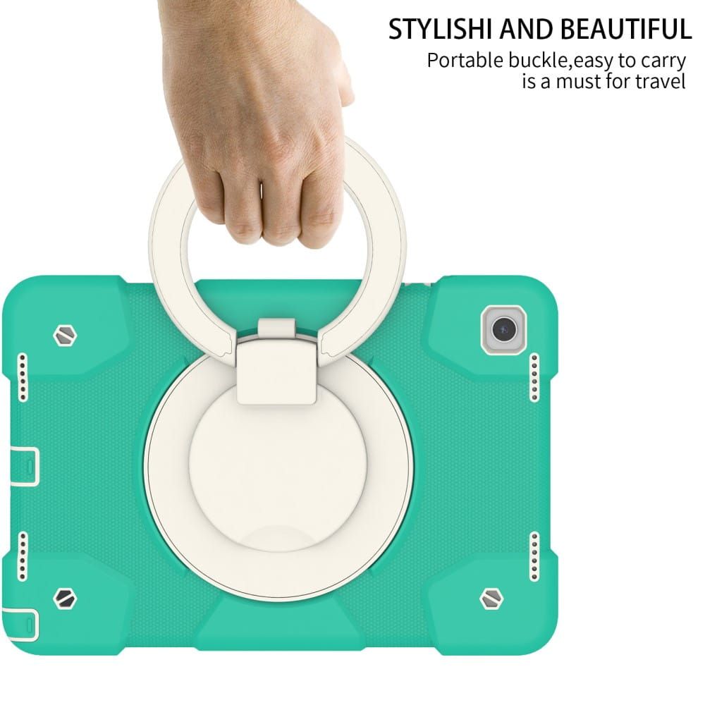 Etui do Samsung Galaxy Tab A 8.0" Podstawka Pasek na Ramię Niebieskie