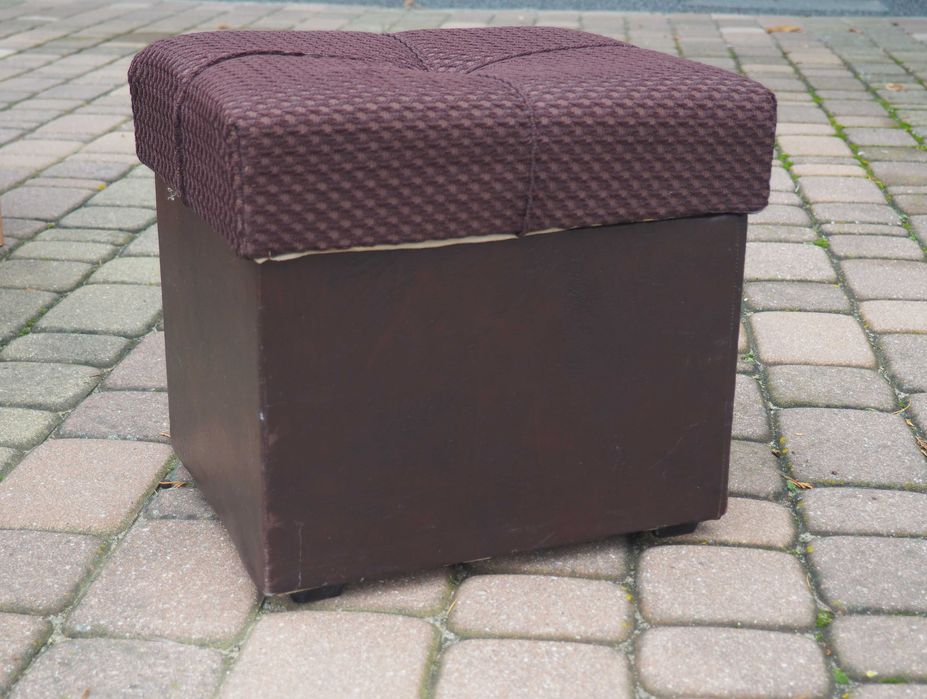 Pufki tapicerowane 3 sztuki