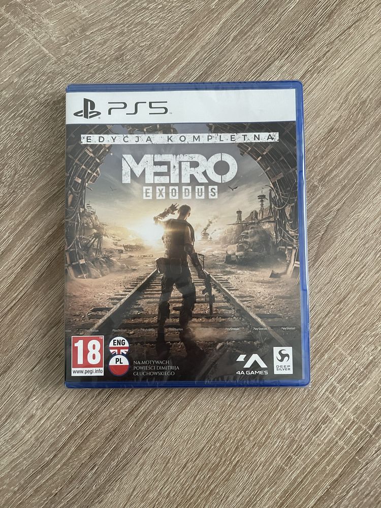 Metro Exodus Edycja Kompletna PS5 nowa w folii polska wersja