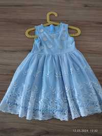 Sukienka dla dziewczynki rozmiar 98- 104
