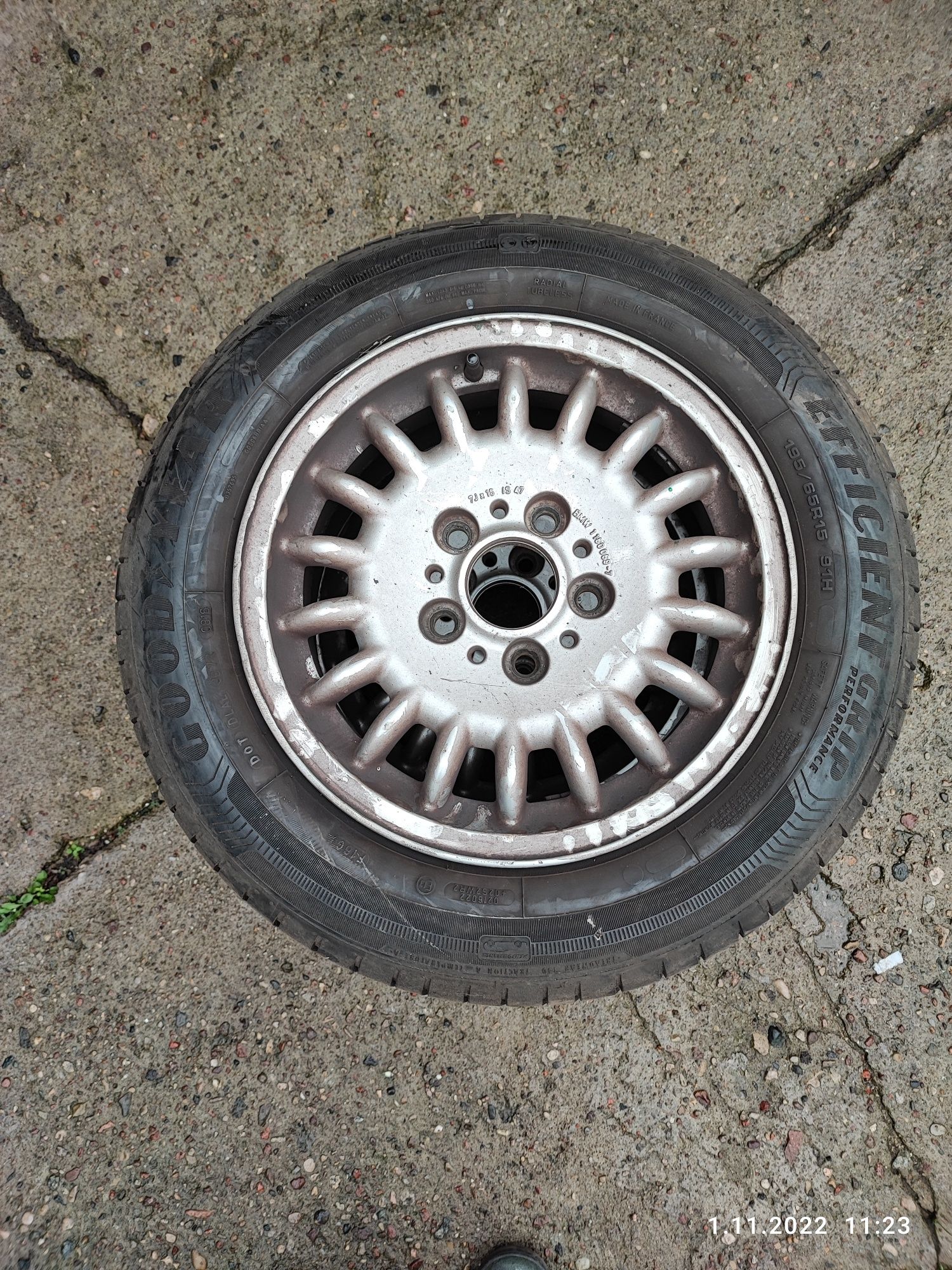 Koła bmw e36 Goodyear 195/65R15