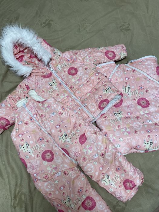 Костюм зимовий з чотирьох одиниць 80 розмір