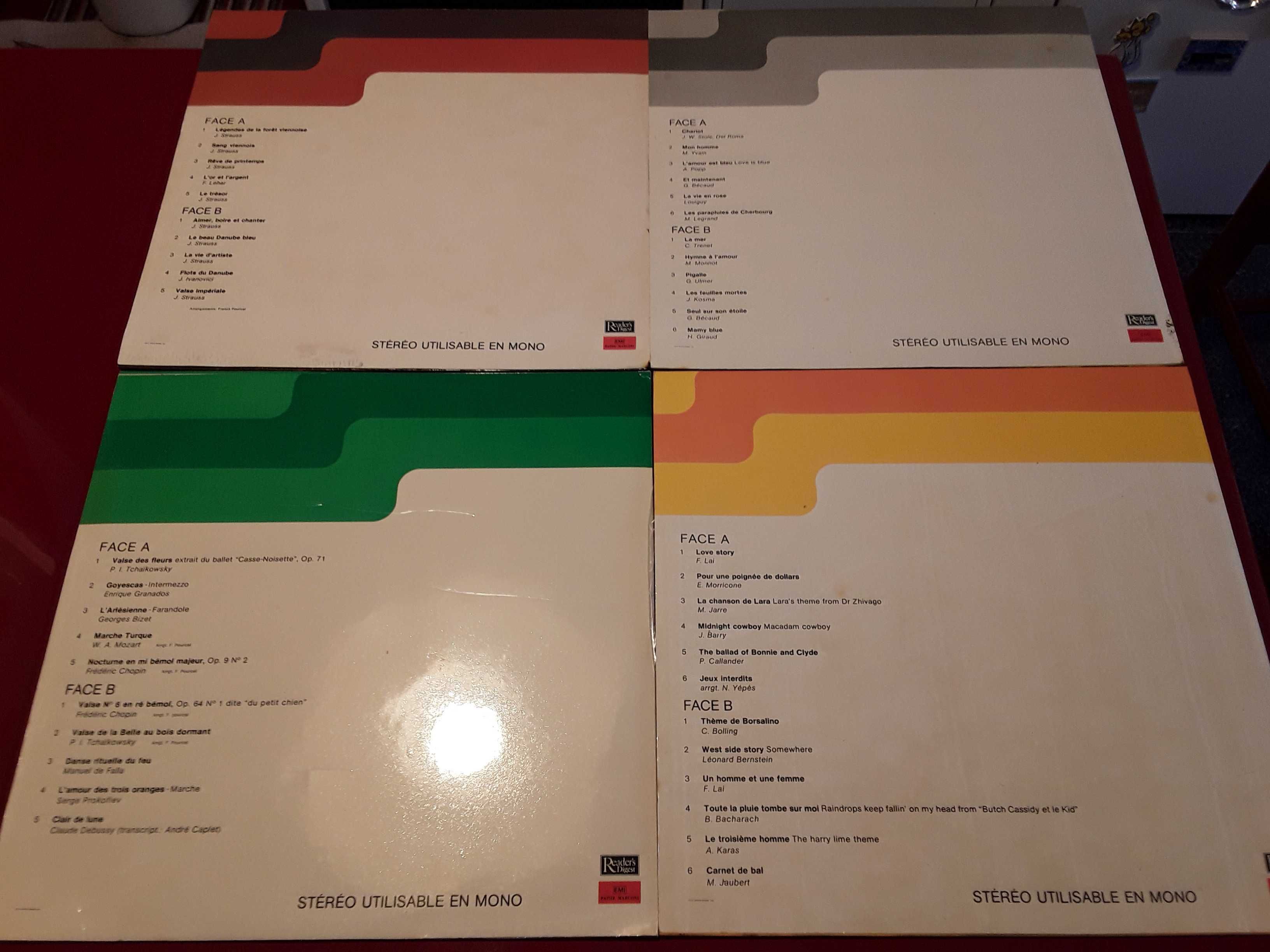 Colectânea de LPs Vinil de Frank Pourcel - 8 Discos + 1 Oferta
