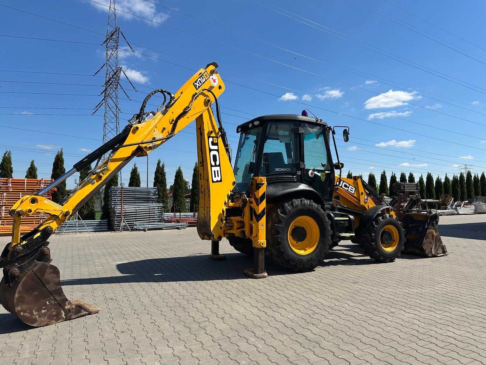 Koparko Ładowarka JCB 3CX CONTRACTOR JOYSTICK 110KM/3780mtg/R2018