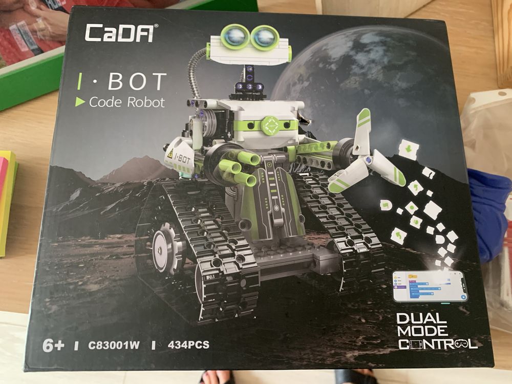 Cada Robot sterowany zdalnie klocki ibot code robot zabawka