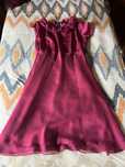 Vestido de cerimonia fuscia/bordeaux