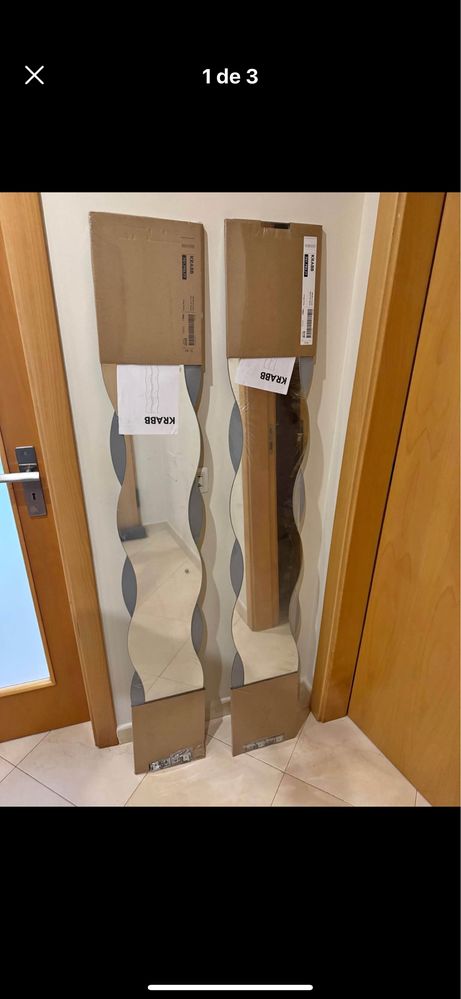Espelhos KRABB IKEA - 2