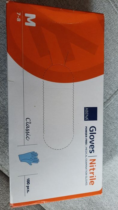 Rękawice rękawiczki gumowe rozm. M