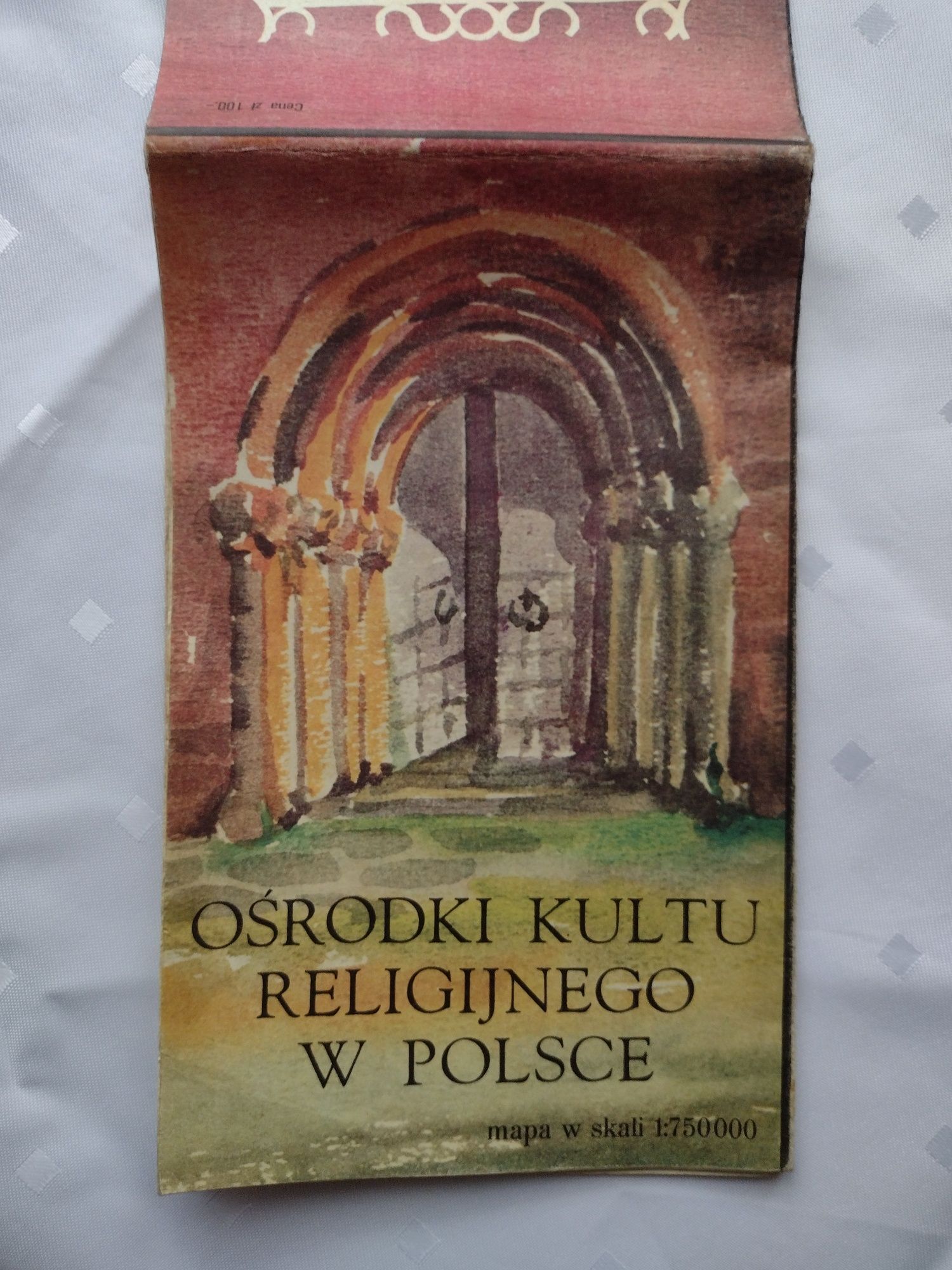 Mapa. Ośrodki kultu religijnego w Polsce