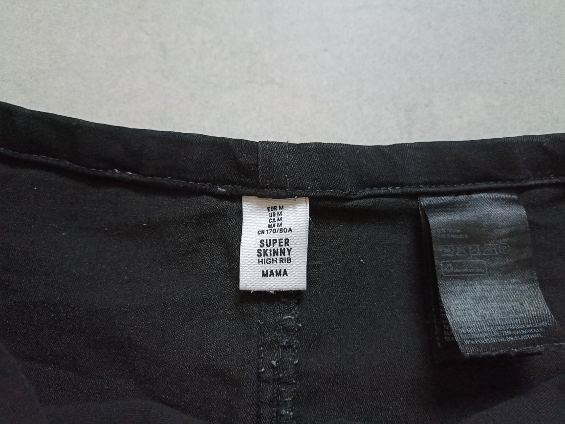 Spodnie jeansowe ciążowe H&M super skinny M