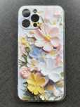 Etui obudowa iPhone 12 Pro Max kwiaty