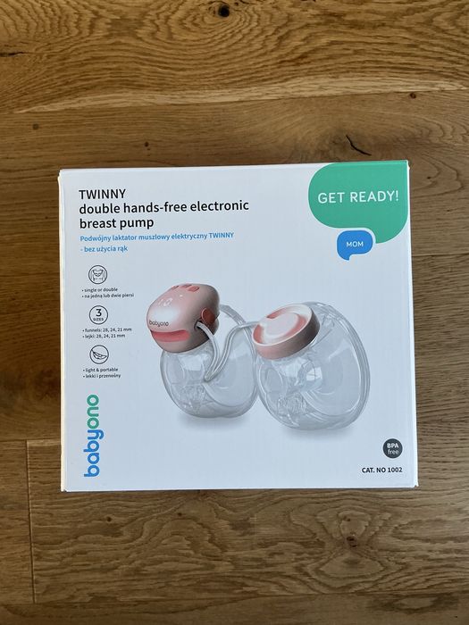 Podwójny laktator elektryczny Babyono Twinny