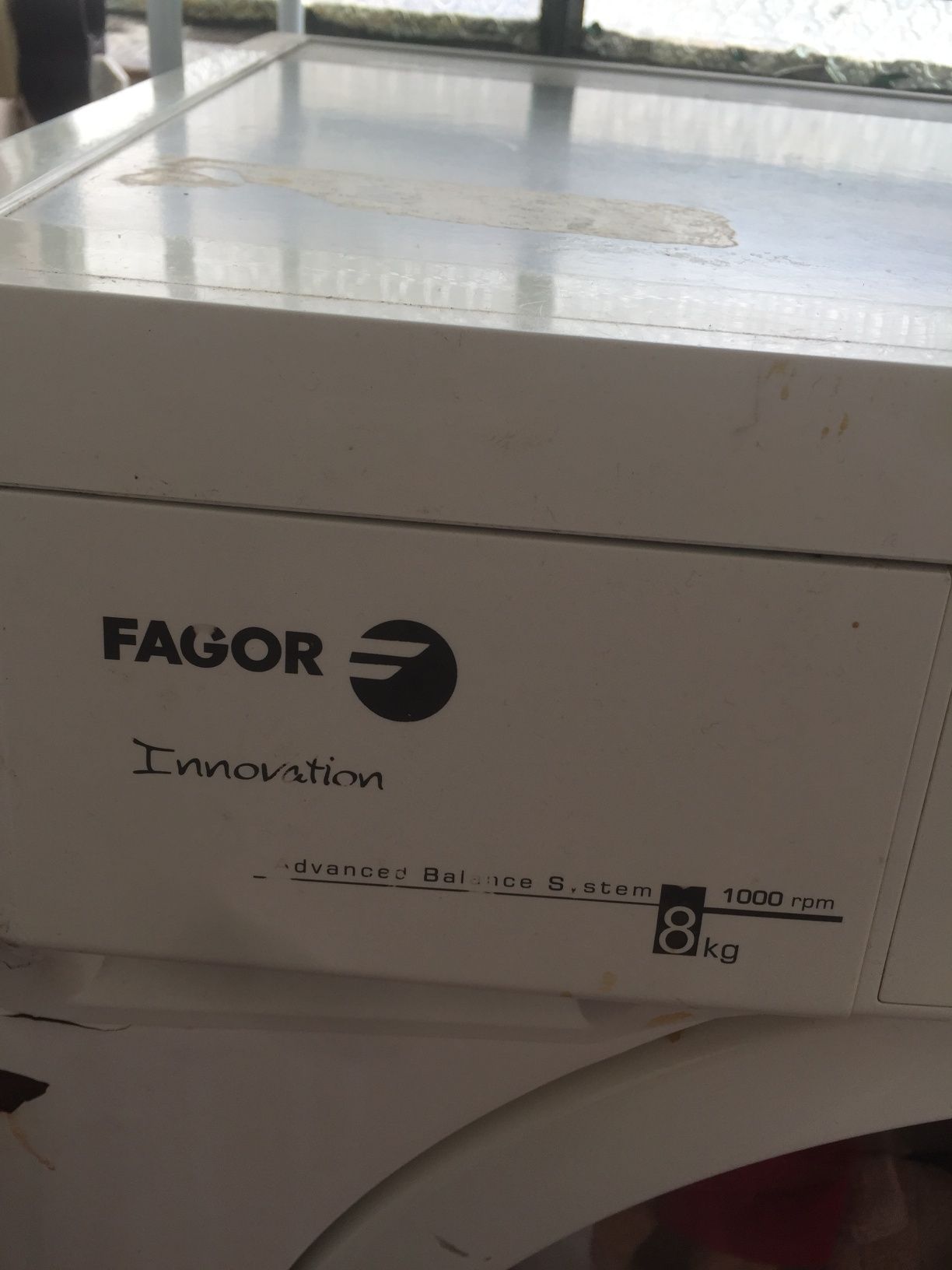 Máquina lavar roupa Fagor 8kgs 1000 rpms