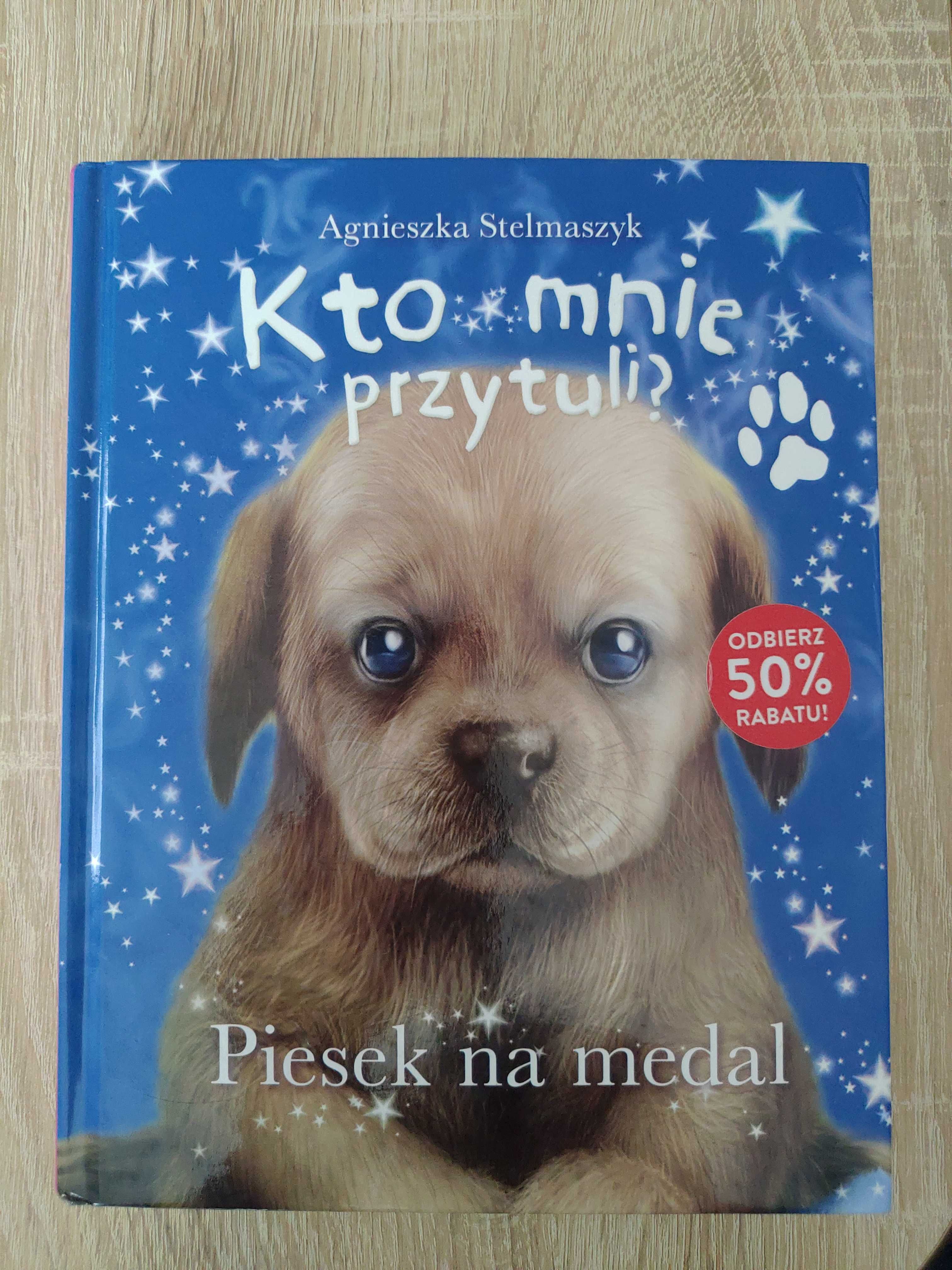 Kto mnie przytuli piesek na medal