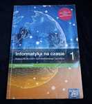 Podręcznik informatyka na czasie Nowa Era 1 liceum technikum