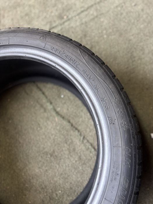 2x 225/45R17 94V NANKANG NK SNOW SV-2 opona zimowa M+S 3PMSF XL RANT