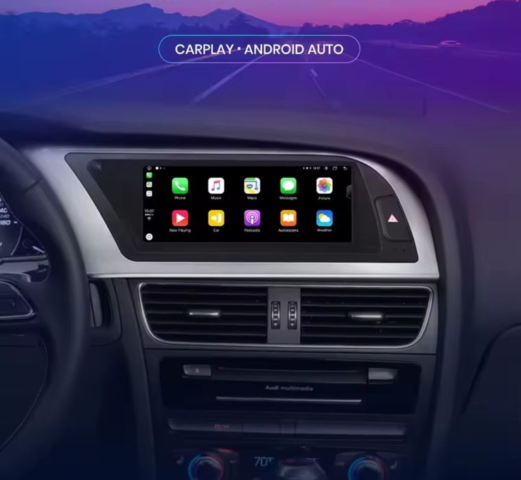 Radio Audi A4 B8 A5 8T Android Auto CarPlay Nawigacja