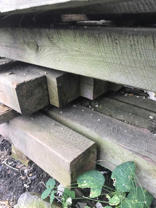 Stare legary - deski  z demontażu podłogi