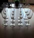 Kieliszki do wina szampana prosecco